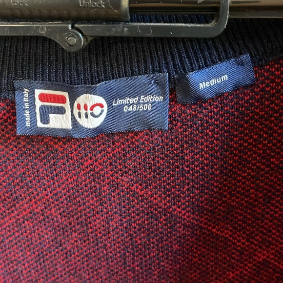 Fila Cashmere Full Zip sweater - Picture 4 of 7